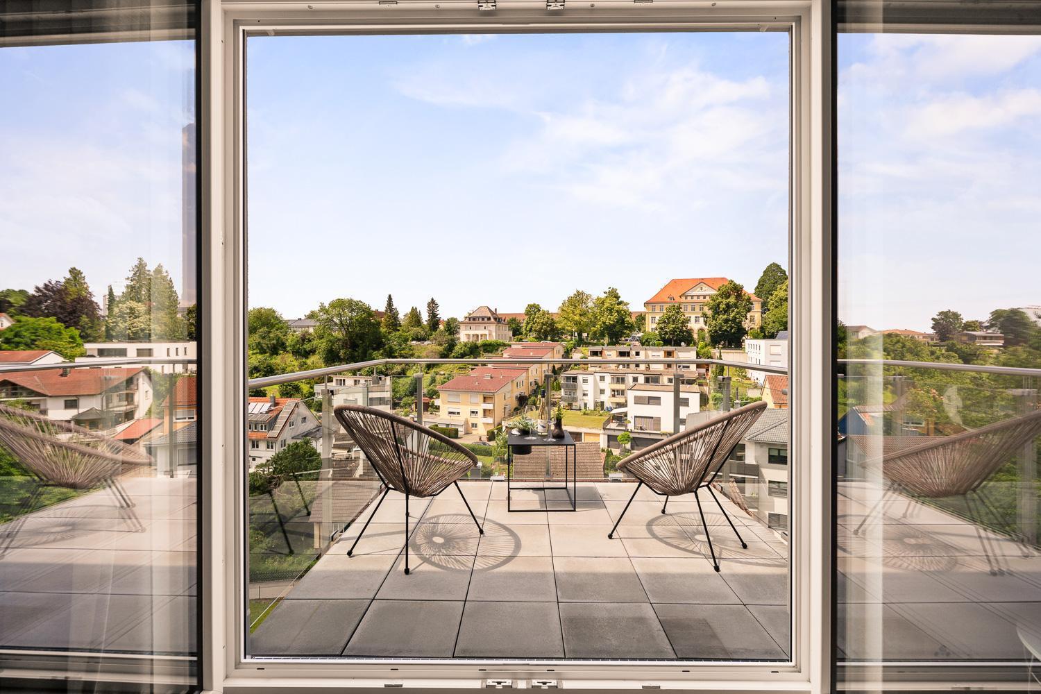 Golden Poodle Luxusappartment Am Neuen Schloss Tettang Tettnang Exterior foto